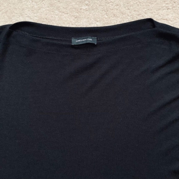 Jones NY Boxy Cap Sleeve Tee - Picture 4 of 6